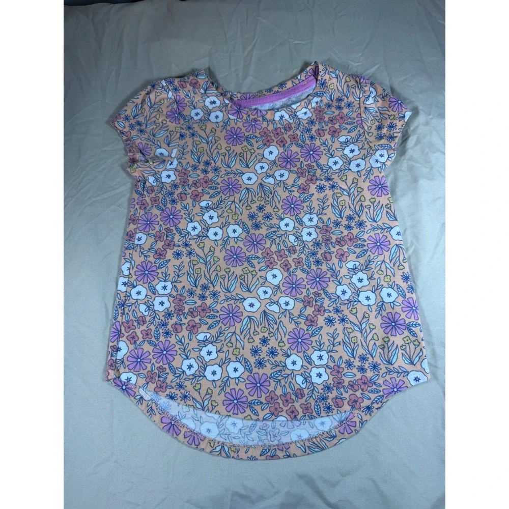 Girls Clothes Lot 4T Old Navy Cat & Jack Floral Aloha Striped Shorts 7pc Bundle